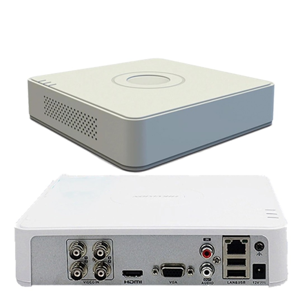 DVR 04 CANALES HIKVISION DS-7104HGHI-K1 TURBO HD 1080P