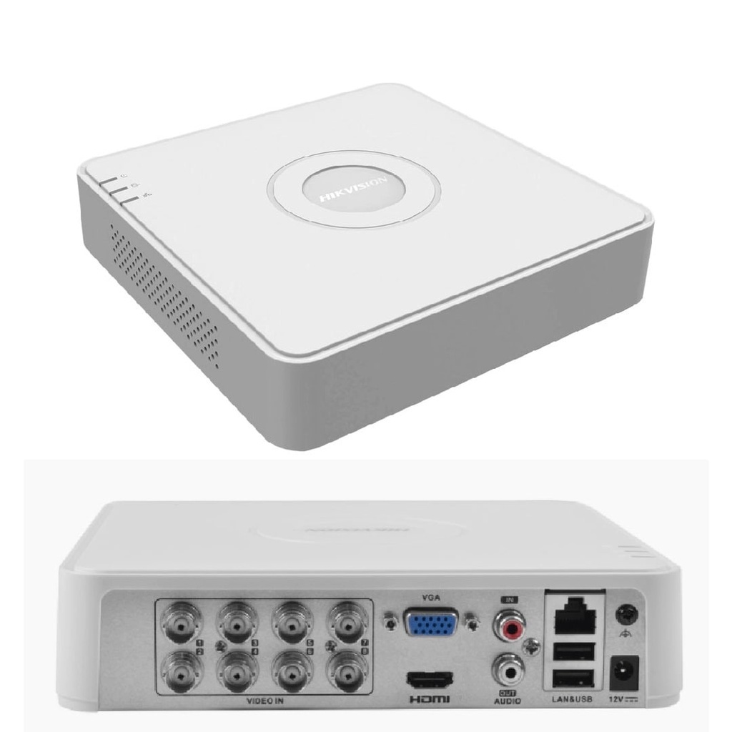 DVR 08 CANALES HIKVISION DS-7108HGHI-K1 TURBO HD 1080P