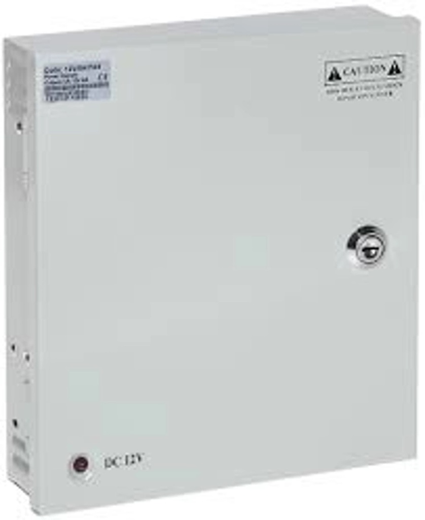 FUENTE DE PODER CENTRALIZADA 10A CON CAJETIN 9 PUERTOS