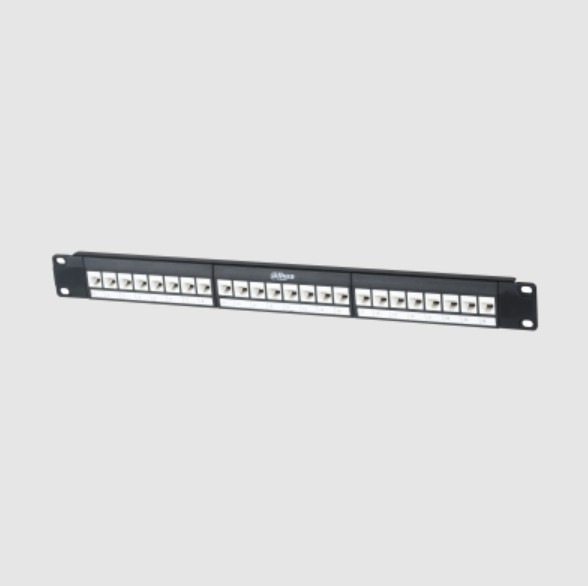 PATCH PANEL 24 PUERTOS CAT6 DH-PFM3973M-6U-24 DAHUA