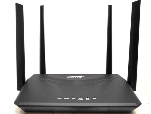[LOG-AC1200] ROUTER INALAMBRICO LOGAN AC1200 LOG-AC1200 GIGABIT DOBLE BANDA 4 ANTENAS