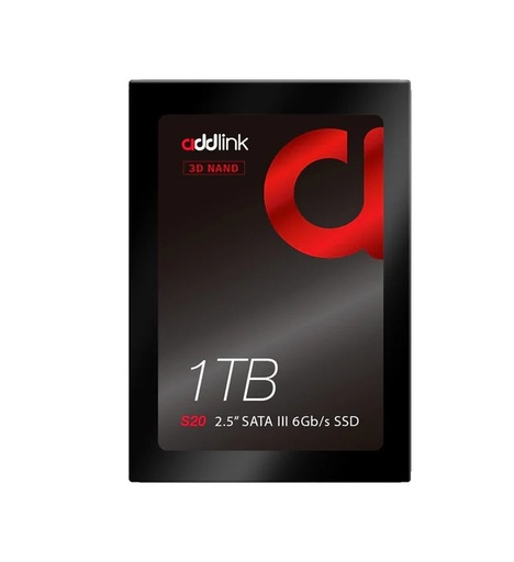 [S20-S22QLC] UNIDAD ESTADO SOLIDO SSD 1TB 2.5 SATA III 6GBPS ADDLINK