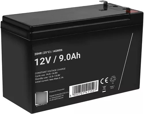 [BATERIA12V-90AH] BATERIA 12V VOLTIOS 9.0AH