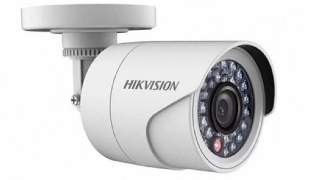 CAMARA BALA HIKVISION COLOR 2MP-1080P DS-2CE16D0T-IRPF PLASTICA EXTERIOR 2.8 MM