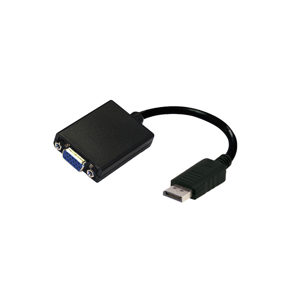 CABLE ADAPTADOR DISPLAY PORT MACHO A VGA HEMBRA MARCA A ARGOM ARG-CB-0056