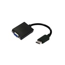 CABLE ADAPTADOR DISPLAY PORT MACHO A VGA HEMBRA MARCA A ARGOM ARG-CB-0056