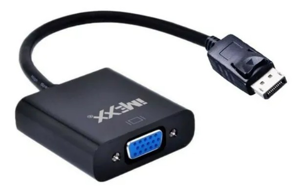 CONVERTIDOR DISPLAY PORT-M  A VGA-H MARCA IMEXX MODELO 19841