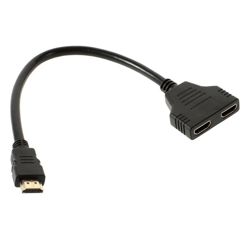 ADAPTADOR SPLITTER HDMI 1 A 2 30CM 1080P