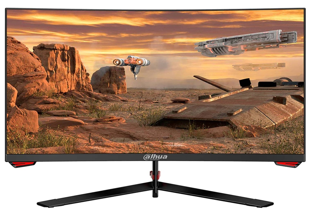 MONITOR LED GAMER CURVO DAHUA VGA/HDMI 31.5" MODELO DHI-LM32-E330CA