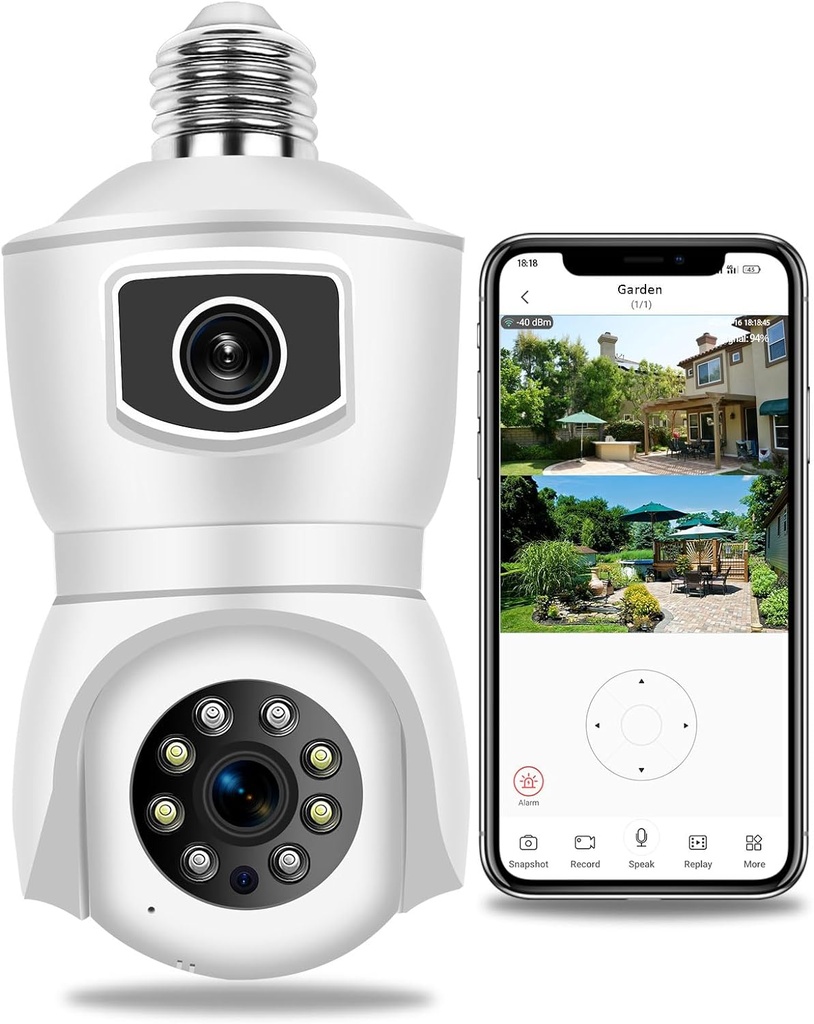 CAMARA INALAMBRICA TIPO BOMBILLO 1080P TIENCIY