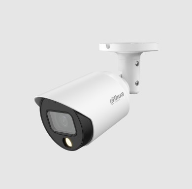 CAMARA BALA DAHUA 8MP 4K FULL COLOR DH-HAC-HFW1809TN-A-LED PLASTICA EXTERIOR 2.8 MM