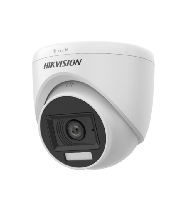 CAMARA DOMO HIKVISION 2MP 2CE76D0T-LPFS SMART HYBRID AUDIO PLASTICA INTERIOR 2.8 MM