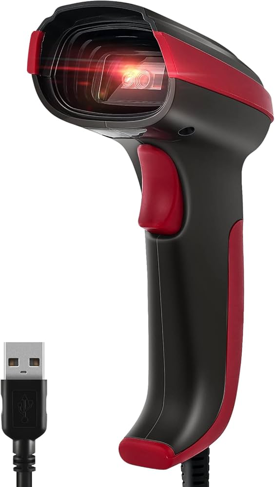 LECTOR DE CODIGO DE BARRA USB SCANNER PISTOLA HC-850D
