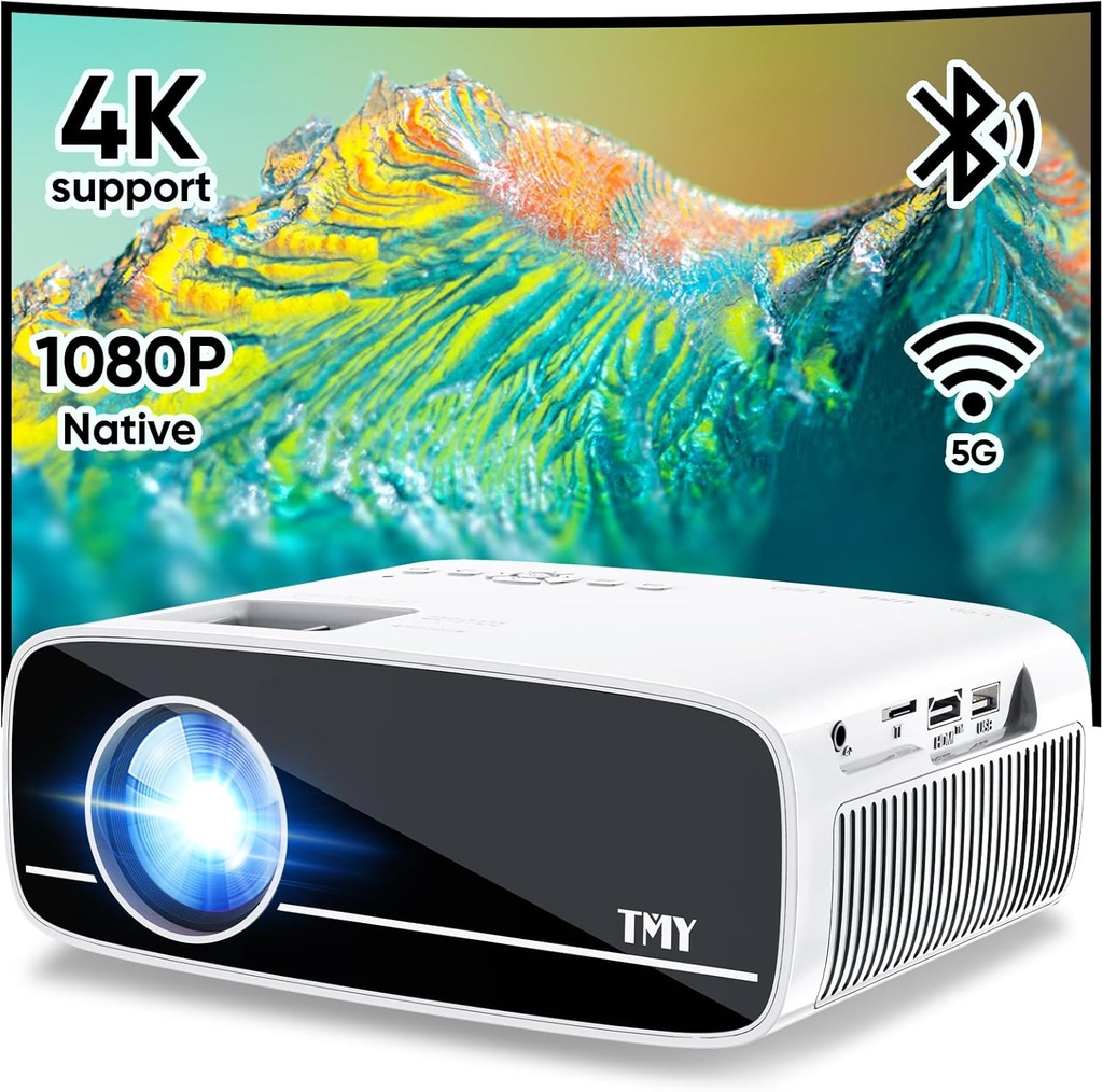 PROYECTOR TMY 1920x1080P WIFI 5.0G Y BLUETOOTH