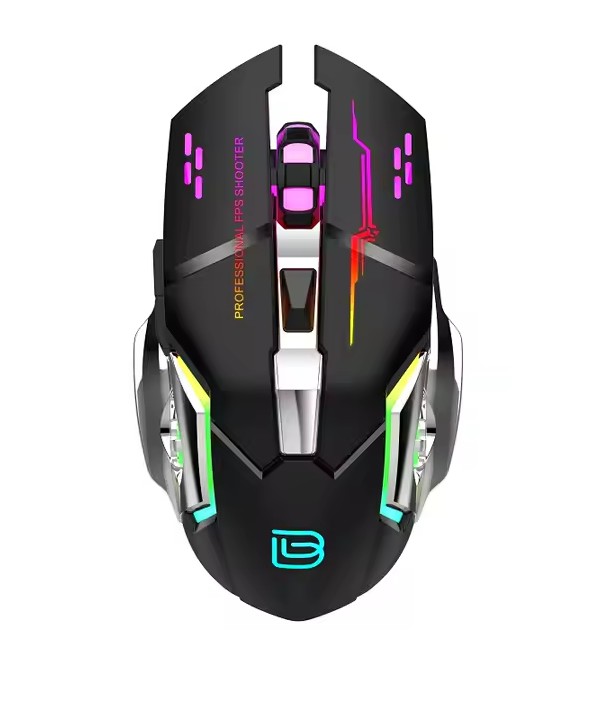 MOUSE RECARGABLE M500 RGB BLUTOOTH 2.4GHZ