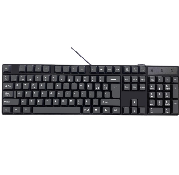 TECLADO USB BIOJEE 104 TECLAS