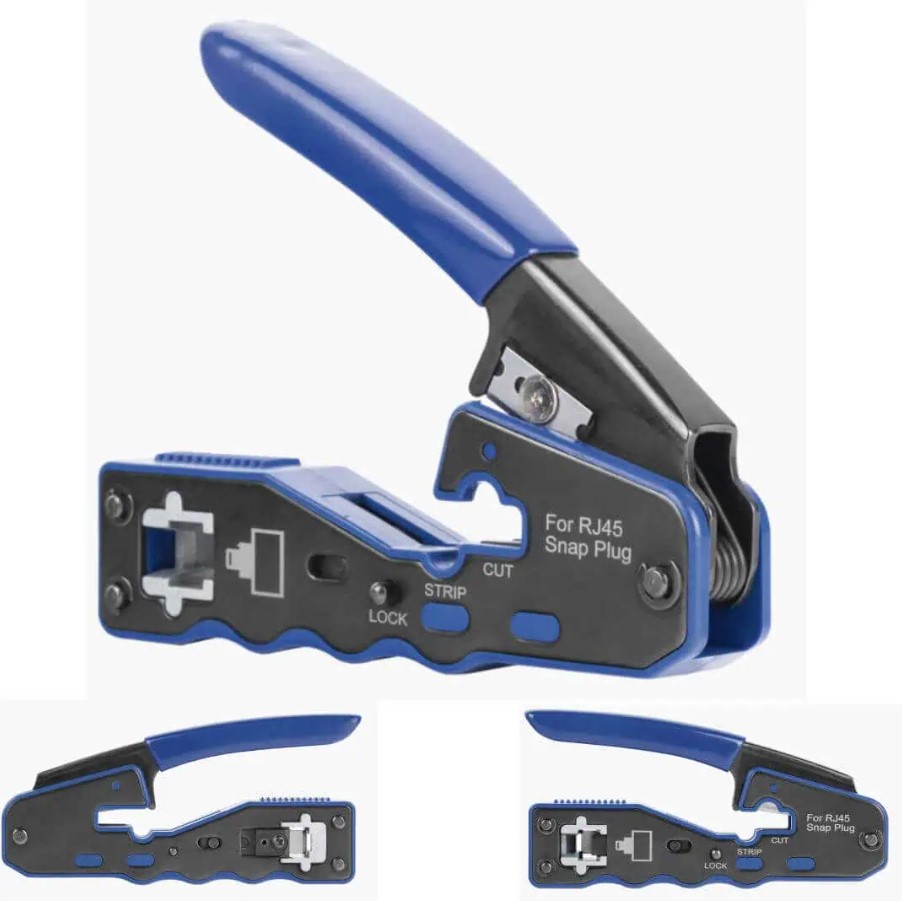 PONCHADORA DAHUA PFM-914 RJ45 Y RJ11 CAT5 CAT6 CAT7