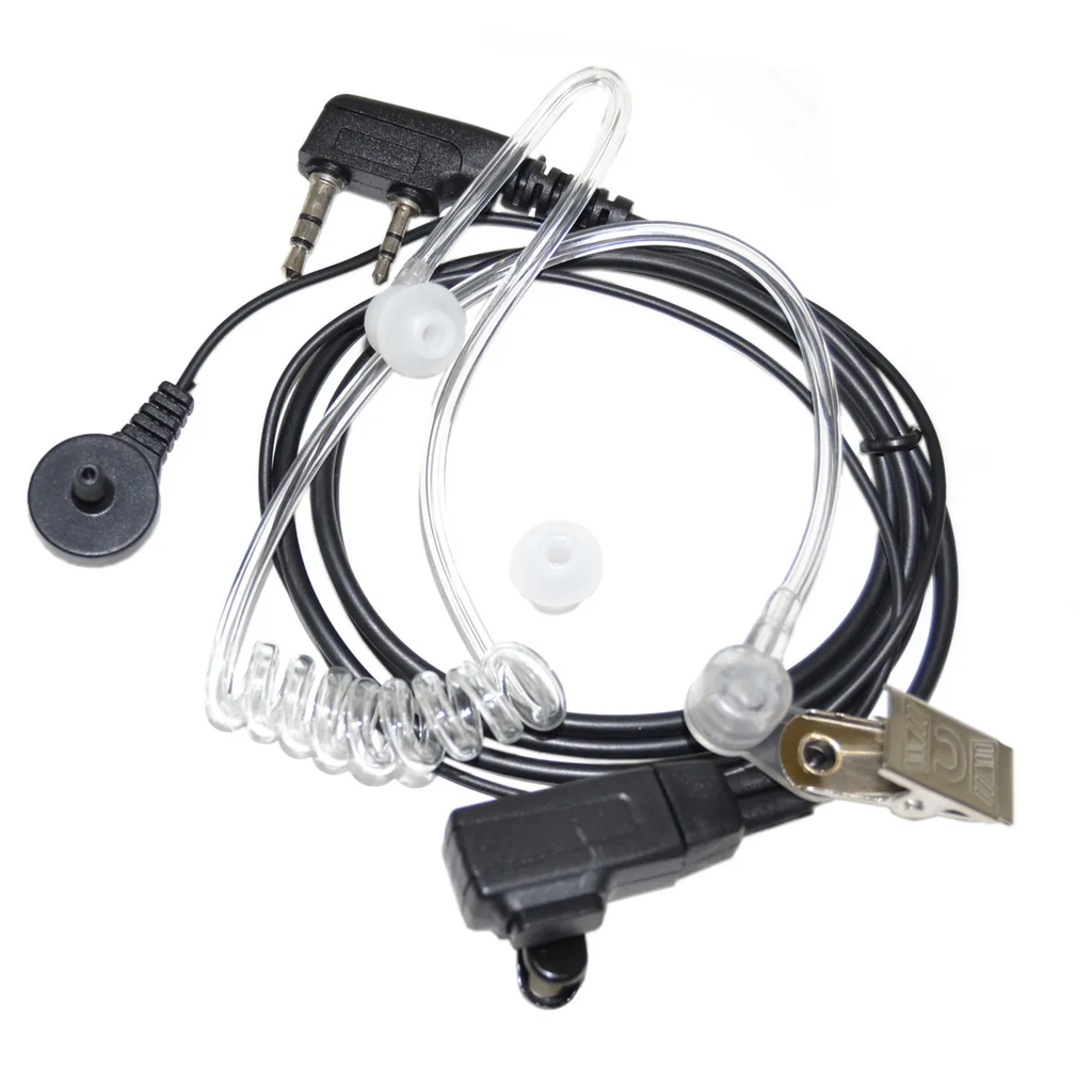 MANOS LIBRES TACTICO PARA RADIOS BAOFENG 888S, UV-5R, H6, UV-6D