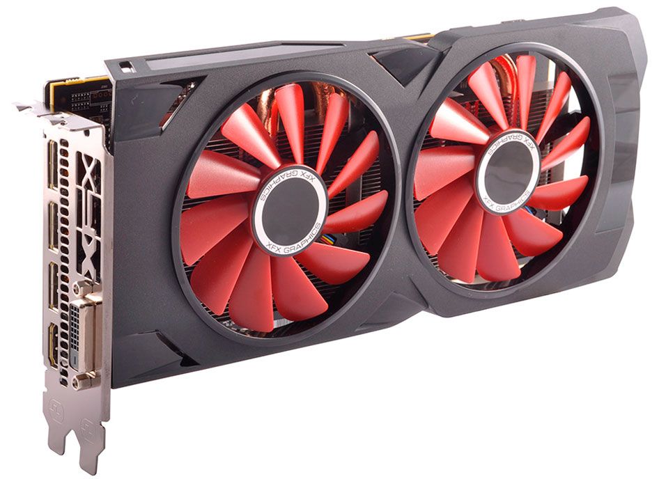 TARJETA DE VIDEO XFX RADEON RX 580 8GB GDDR5 GRAPHICS CARD -CLASS A- PLCE 3.0