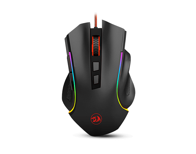 MOUSE GAMING REDRAGON GRIFFIN RGB, NEGRO
