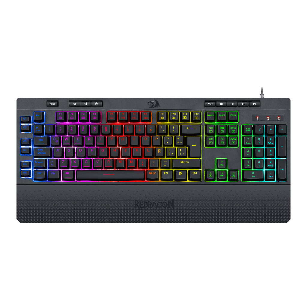 TECLADO GAMING RGB SHIVA COLOR NEGRO K512RGB-1-SP