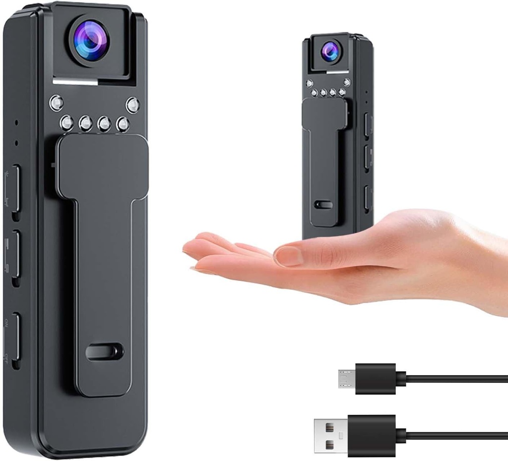 BODY CAM A8 GENERICA  1080P CON MICROFONO