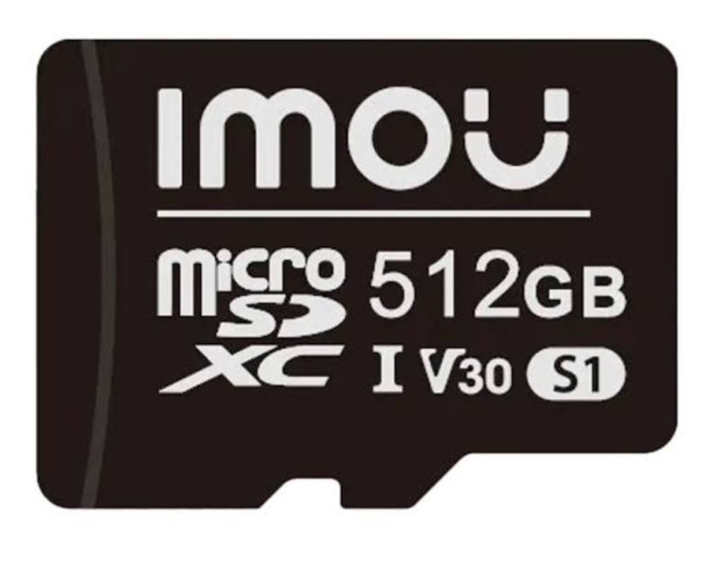 Memoria MicroSD Imou 512GB Modelo ST2-512-S1 Clase 10