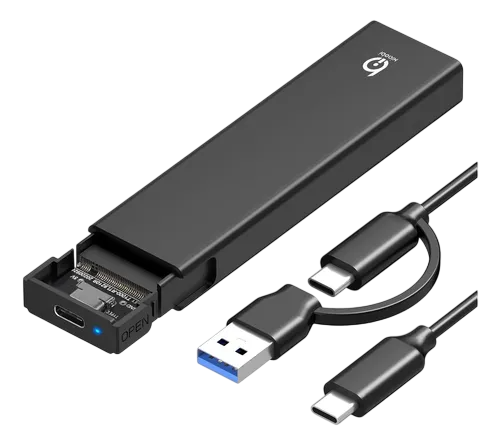 CASE EXTERNO PARA DISCO DURO SOLIDO M.2 NVME-NGFF/USDB 3.1-3.2 10GBPS U PRODUCT