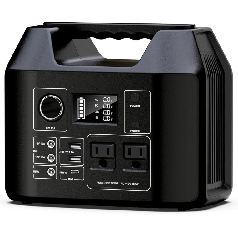 ESTACION DE PODER PORTATIL 300W 256WH / 80.000MAH