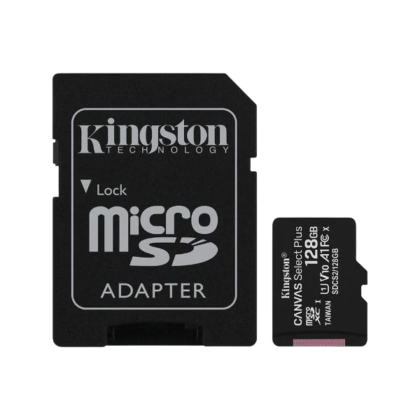 MEMORIA MICROSD 128GB KINGSTON CANVAS