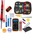 KIT TECNICO CAUTIN PIQUETA ESTAÑO MULTIMETRO FK-908