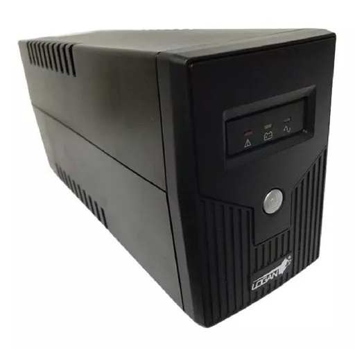 [L-PW750-PLUS] UPS LOGAN 750VA 375W L-PW750-PLUS BATERIA 1 12V X 7AH
