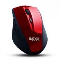 MOUSE INALAMBRICO IMEXX 26436 ULTRA SLIM ROJO
