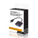 CABLE ADAPTADOR DISPLAY PORT MACHO A VGA HEMBRA MARCA A ARGOM ARG-CB-0056