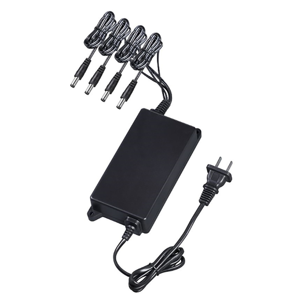 TRANSFORMADOR DAHUA 12V 3 Amp con Splitter de 4 salidas