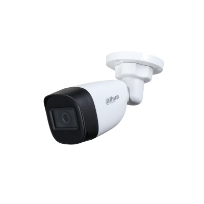 CAMARA BALA DAHUA 2MP 1080P DH-HAC-HFW1200CN-A PLASTICA EXTERIOR 2.8 MM