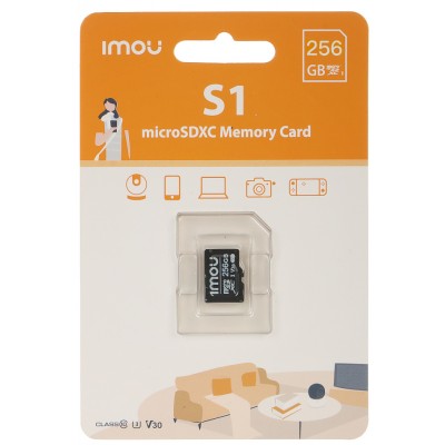 [ST2-256-S1] Memoria MicroSD Imou 256GB Modelo ST2-256-S1 Clase 10