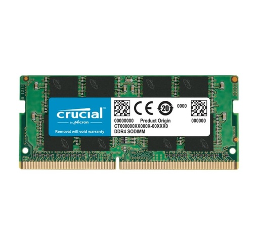 [CT8G4SFS832A] MEMORIA RAM DDR4 CRUCIAL 8GB LAPTOP NUEVA CT8G4SFS832A