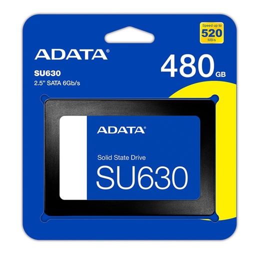 [ASU630SS] Unidad Estado Solido SSD 480 GB 2.5 SATA III 6GBPS ADATA ASU630SS