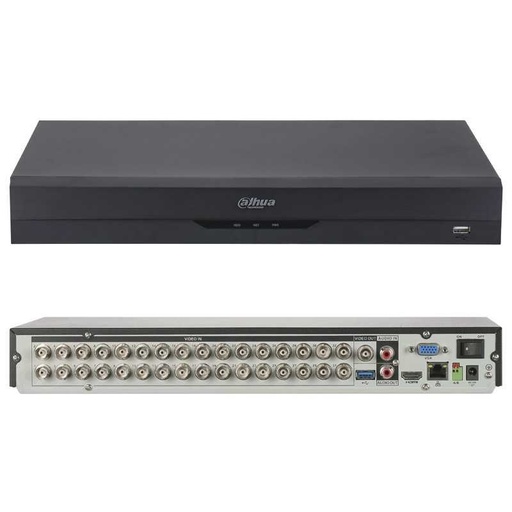 [DH-XVR5232AN-I3/T] DVR 32 CANALES DAHUA 5MP ACUPIK RECONOCIMIENTO FACIAL WIZSENSE 5EN1 H265+ AUDIO DOS VIAS DH-XVR5232AN-I3/T