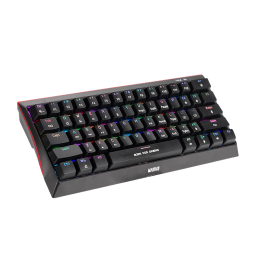 [KG962 BK HECATE 61R] TECLADO MECANICO 60% MARVO KG962 BK HECATE 61R USB TIPO C