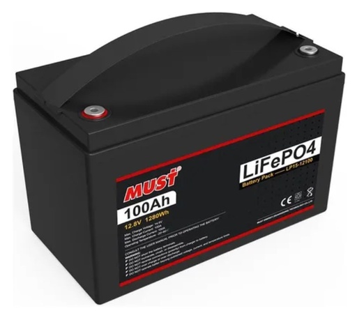 [LP15-12100] BATERIA LITIO MUST LP15-12100