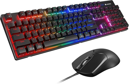 [KB260GCM] COMBO TECLADO/MOUSE INALAMBRICO HAVIT KB260GCM NEGRO
