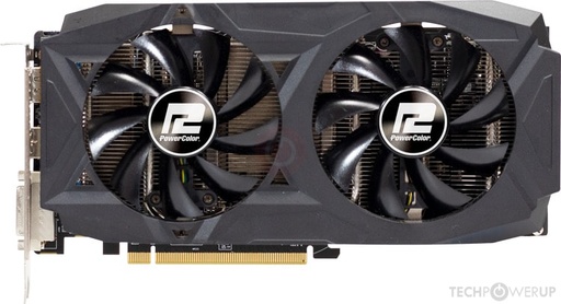 [POWERCOLOR AMD RADEON] TARJETA DE VIDEO POWERCOLOR AMD RADEON AXRX 590 8GBD5- DHD GRAPHICS CARD