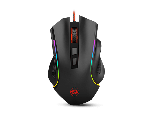 [M607] MOUSE GAMING REDRAGON GRIFFIN RGB, NEGRO
