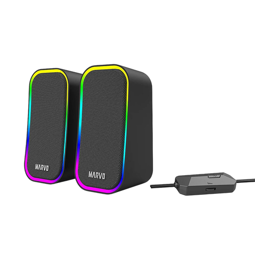 [SG-285BK] CORNETA ALTAVOZ MARVO SG-285BK HAVOC 20 2.0 RGB