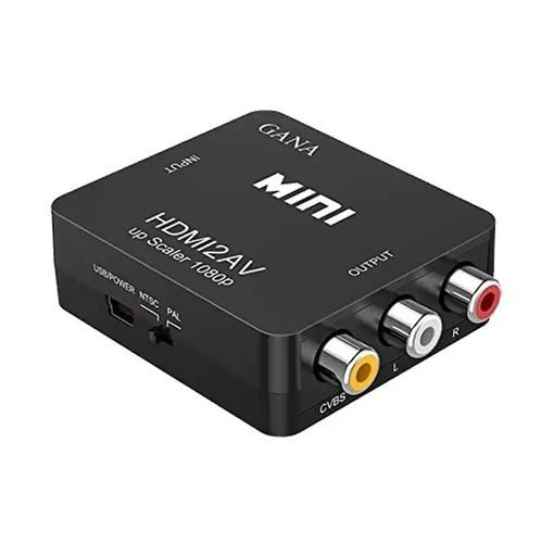 [IME-10482] ADAPTADOR IMEXX HDMI A 3RCA AV/STEREO/1080P/CONVERTIDOR IME-10482