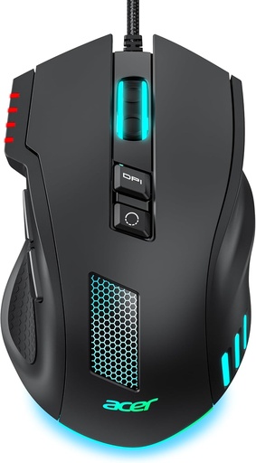 [OMW317] MOUSE ACER GAMING USB 12.800DPI 8 BOTONES RGB OMW317
