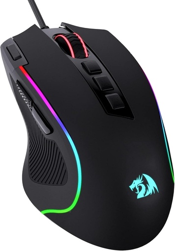 [M612] MOUSE REDRAGON USB MODELO PREDATOR M612 8000 DPI RGB
