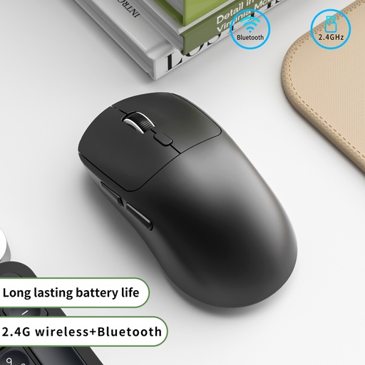 [M348] MOUSE INALAMBRICO RECARGABLE 2.4G BT M348 PUERTO C